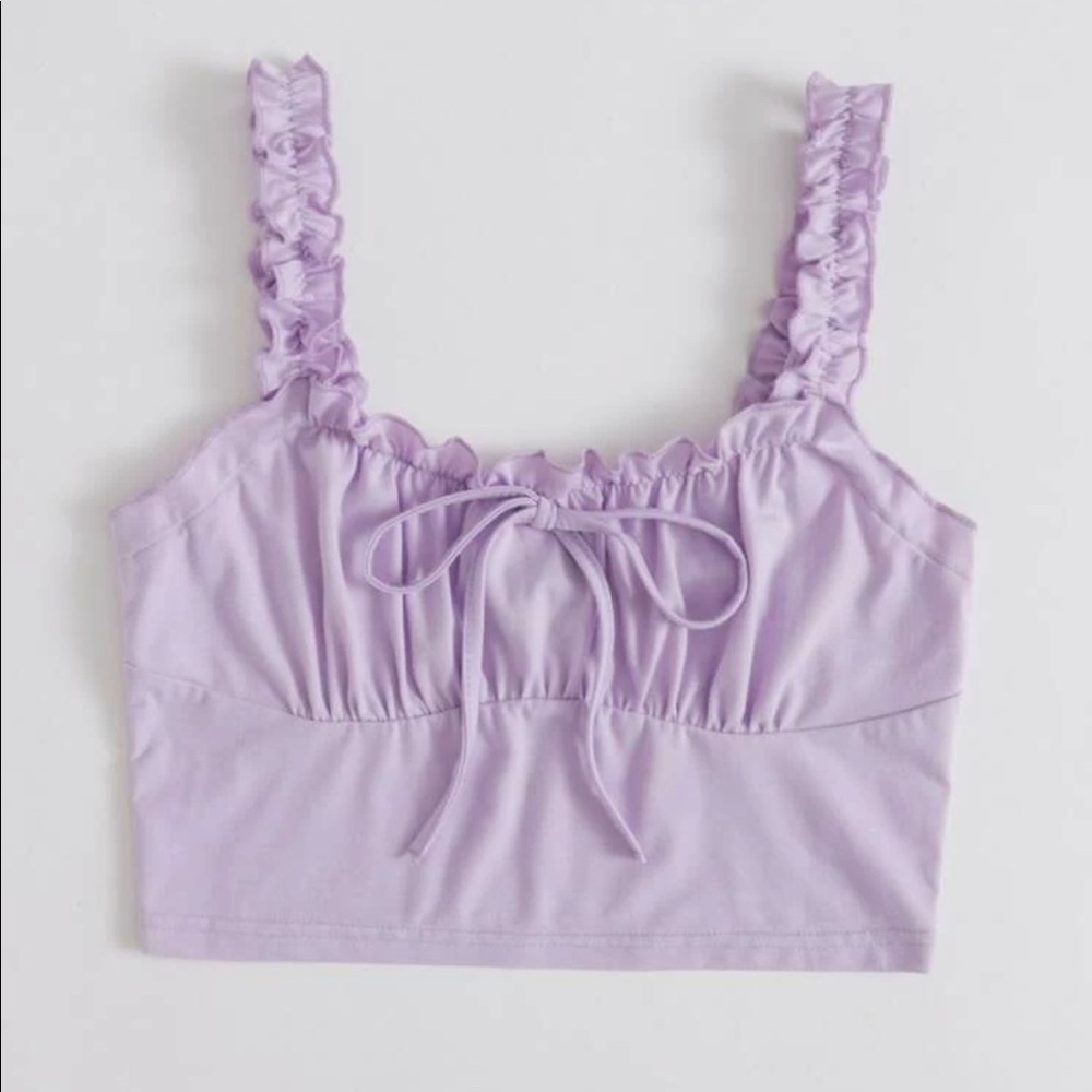 Pastel Purple Croptop